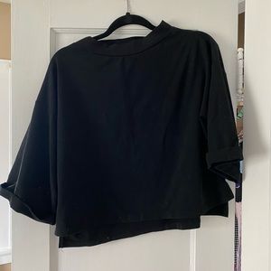 NWOT mock neck crop top